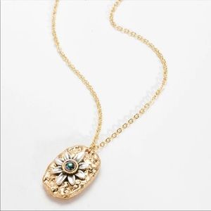 Sunflower Charm Necklace